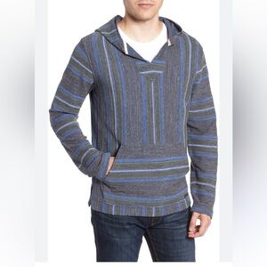 FAHERTY Terry Baja Poncho Hoodie men Large